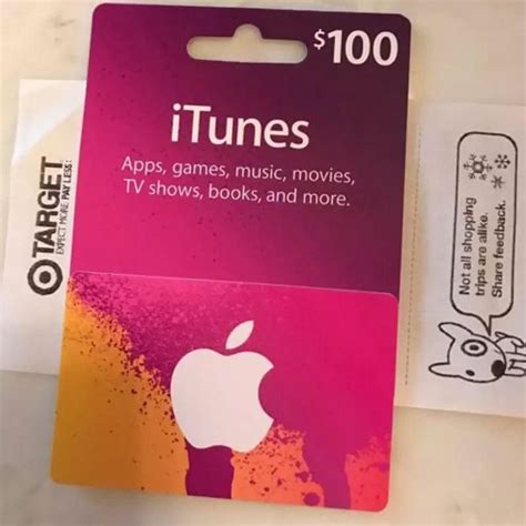 Shop target for all kinds of gift cards from your favorite brands. Free $10 Target Gift Card when you buy a $100 iTunes gift ...