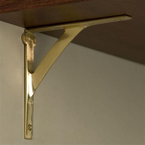 Classic Brass Shelf Bracket Decorative Metal Shelf Brackets Brass