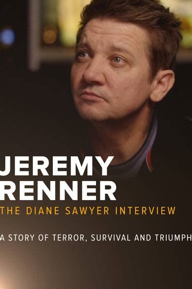 jeremy renner interview diane sawyer