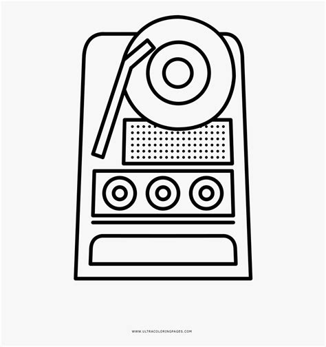 Download Record Player Coloring Page - Circle , Free Transparent Clipart - ClipartKey
