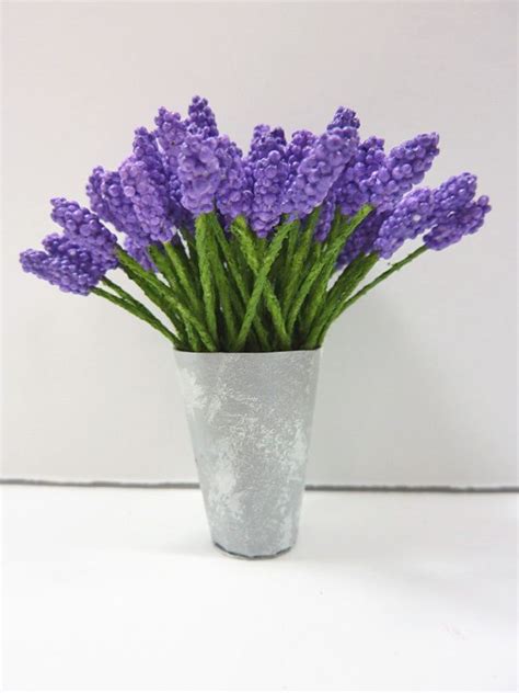 Tutorial Easy On How To Make Miniature Lavender Lavender Flowers Diy