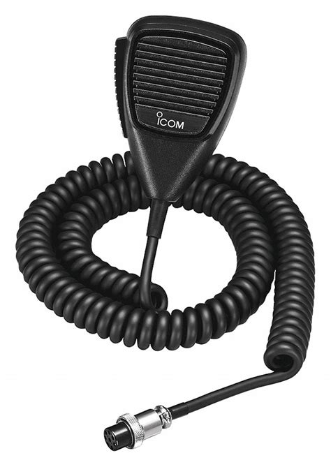 Icom Mfr No A220 Microphonecoil Cord Microphone 52vx10hm176