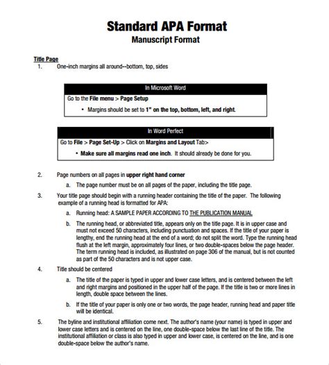 6 Apa Format Title Page Templates Documents Docwnload In Pdf Word