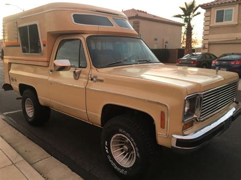 Rare Factory Camper 1977 Chevrolet Blazer Chalet Barn Finds