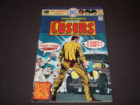 Our Fighting Forces 158 Featuring Losers 1975 Dc Jack Kirby Art