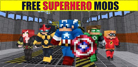 Superhero Mods For Mcpe Minecraft For Pc Free Download And Install On