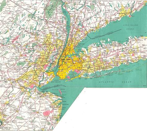 Road Map Of New York State Printable Printable Maps