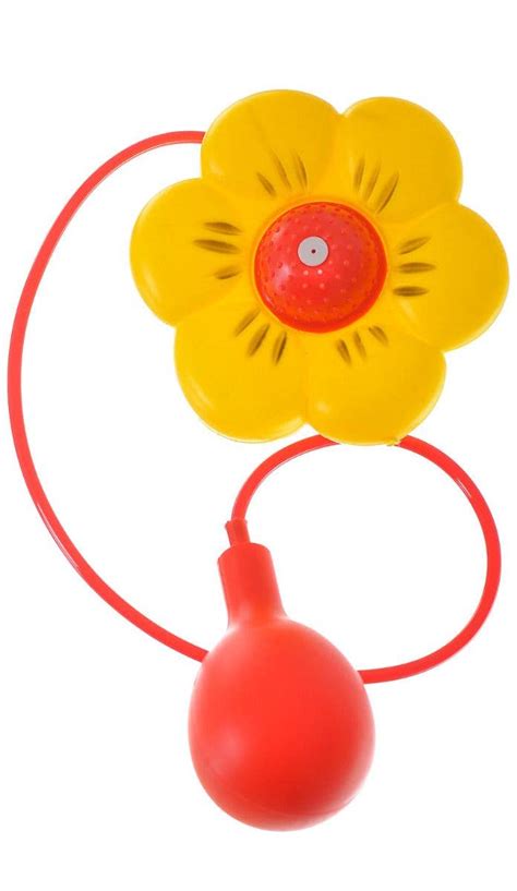 Clown Trick Flower Water Squirter Water Squirting Flower Clown Accessory
