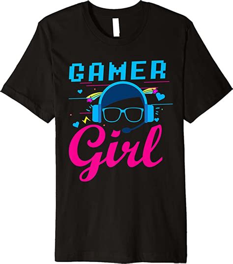 Gamer Girl Shirt Video Game Ts For Women Gaming Gamers