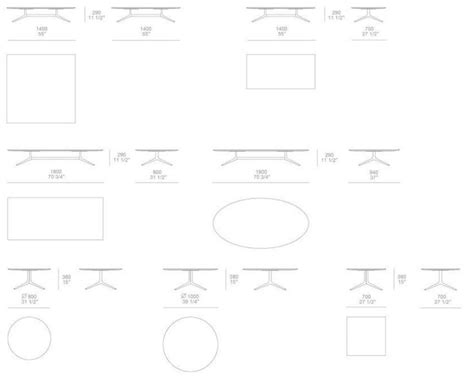 A nice combo with existing furniture is the target. Dimensions MONDRIAN | Round coffee table | Oval coffee ...