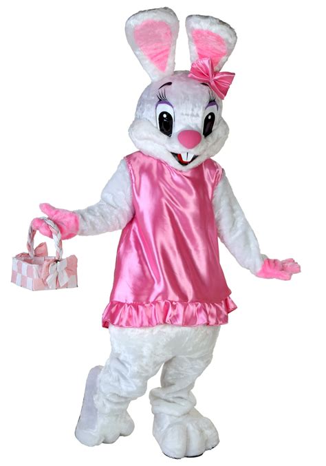 Girly Easter Bunny Costume Easter Mascot Costumes Easter Bunny