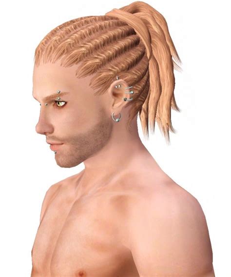 Dreadlocks Hairstyle For Males By Kijiko Sims 3
