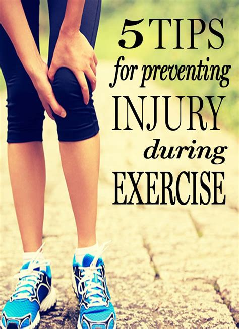 5 Tips To Prevent Injury While You Exercise Washingtonian Injury