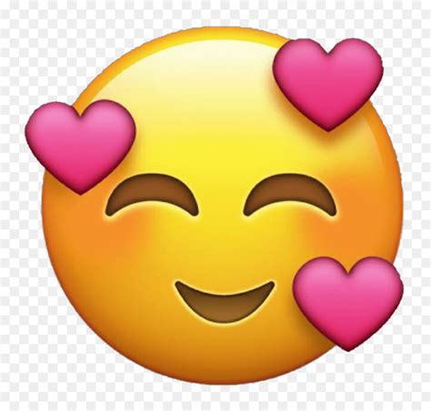 Emoji Emoticon Heart Love Sticker Emoji Png Download 1024969