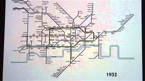 History Of The London Tube Map 1863 2008 Visual Youtube