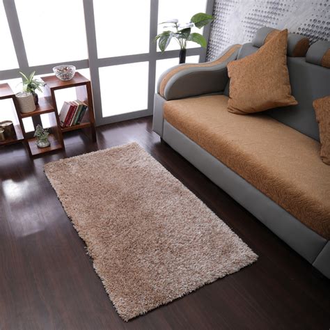 There is a lot of debate as to weather polyester fiber or nylon fiber is better, but both types can work well for hallways and stairs. Rugsotic Carpets Hand Tufted Shag Polyester 3'x5' Area Rug Solid Beige K00111 - Walmart.com ...