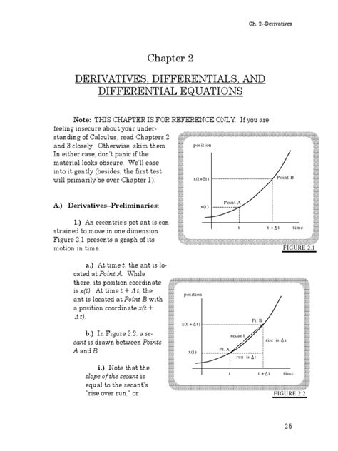 How To Solve Derivatives Calculas Pdf Derivative Euclidean Vector