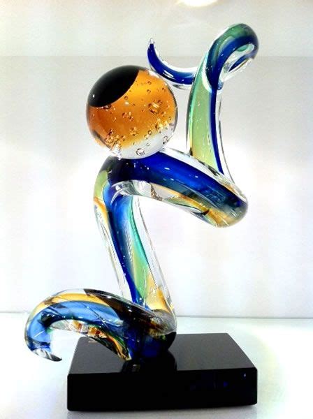 Murano Abstract Glass Sculpture Art Of Glass Glass Artwork Stained Glass Art Geometric