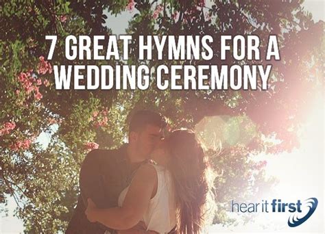 The best christian wedding songs. 7 Great Hymns For A Wedding Ceremony | Christian wedding songs, Wedding ceremony songs, Ceremony ...