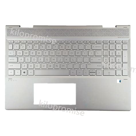 New For Hp Envy X360 15t Dr 15 Dr L56975 001 Palmrest Keyboard Upper