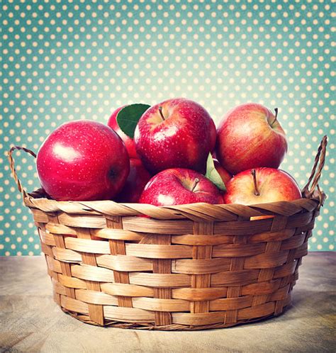 Basket Of Apples Pictures Images And Stock Photos Istock