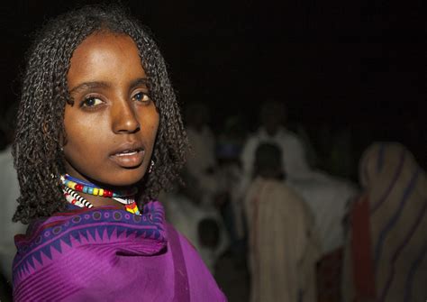 Girl In Gada Ceremony In Karrayyu Tribe Ethiopia Flickr