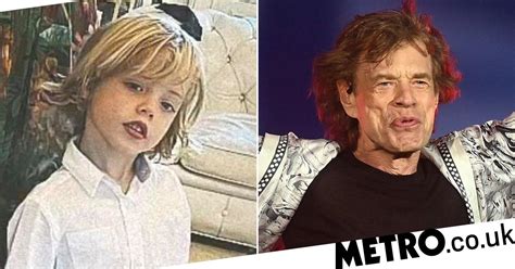 Mick Jaggers Youngest Son Deveraux Five Is Spitting Image Of Him
