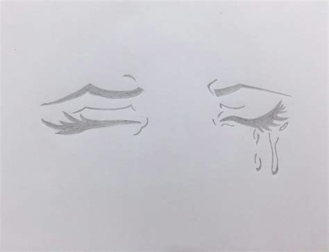 How To Draw A Closed Eye From The Side Drawings Of Love