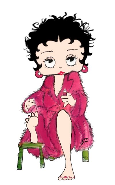 Betty Boopmoving A Bit Slowly This Morning Betty Boop Art Betty Boop Cartoon A Cartoon