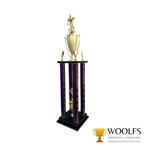 4 Column Trophy Woolfs Trophies And Engravers