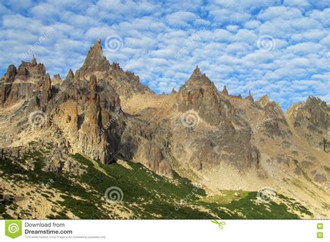 Rocky Mountain Peaks Stock Image Image Of Grass Landmark 71823483