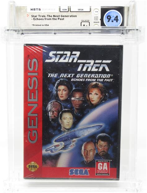 Star Trek The Next Generation Echoes From The Past Sega Genesis Wata 9