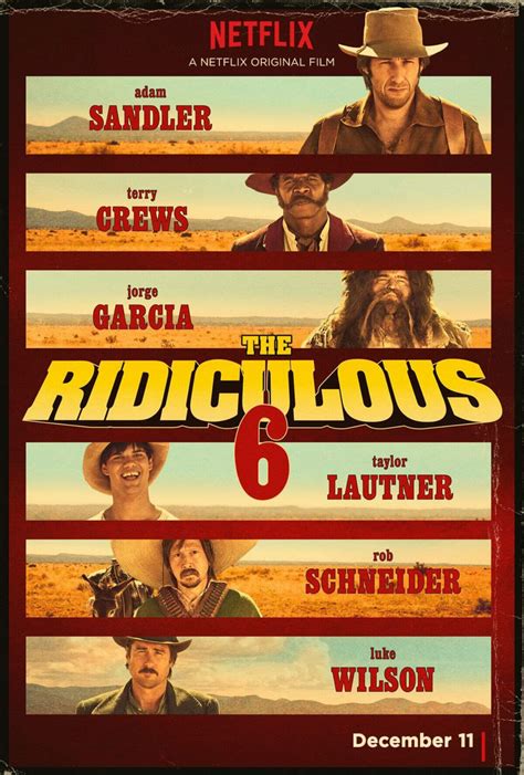[news Trailer] The Ridiculous 6 Adam Sandler Réunit Un Casting Spectaculaire Et Part à La
