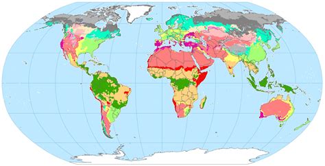 Map Of Biomes In The World World Map