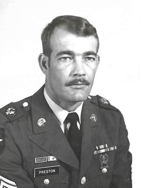Harold Douglas “doug” Preston Command Sergeant Major Us Army