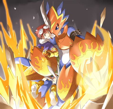 Flamedramon Digimon Adventure Zerochan Anime Image Board