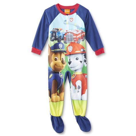 Nickelodeon Paw Patrol Toddler Boys Sleeper Pajamas