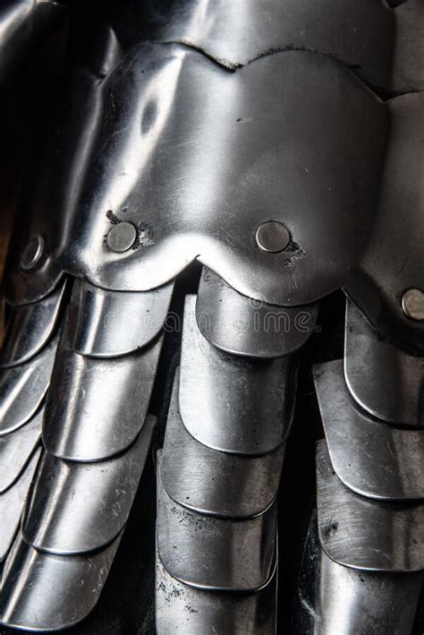 Templar Knight Renaissance Fair Armor In Metal Textures And Shape