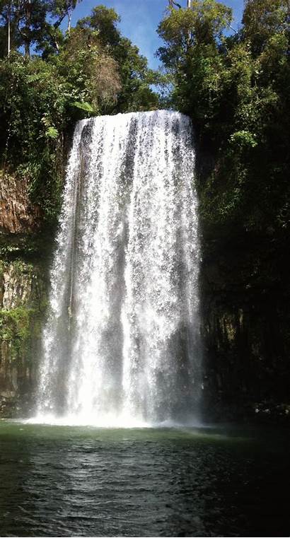 Terjun Air Pemandangan Waterfall Hutan Gambar Sc