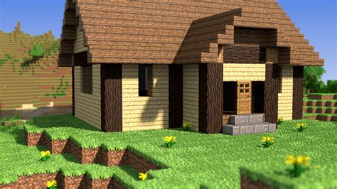 Minecraft Cabin Render 3d And Programming Cameron Leger