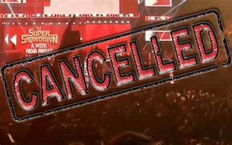 Wwe Event Cancelled Due To Building Issues