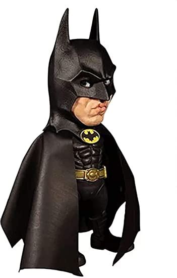Amazon Com Mezco Designer Series Batman Deluxe Stylized Action Figure Black Standard