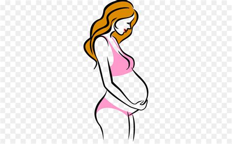 Silhouette Pregnant Woman Cartoon Pregnancy Cartoon Cartoon Loves Pregnant Woman Pregnant