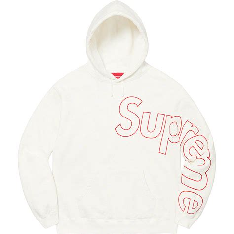 Reflective Hooded Sweatshirt Supreme 21fw