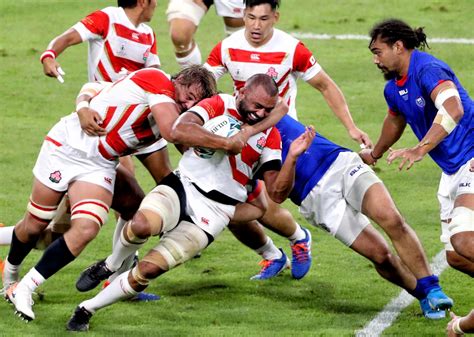Rugby World Cup 2019 Japan Vs Samoa 001 Japan Forward