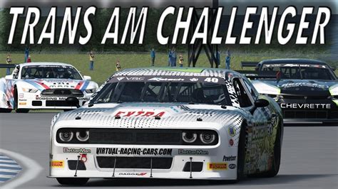Assetto Corsa My First Drive Of The Virtual Trans Am Dodge Challenger
