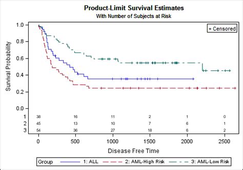 Survival Plot With External At Risk Table Graphically Speaking