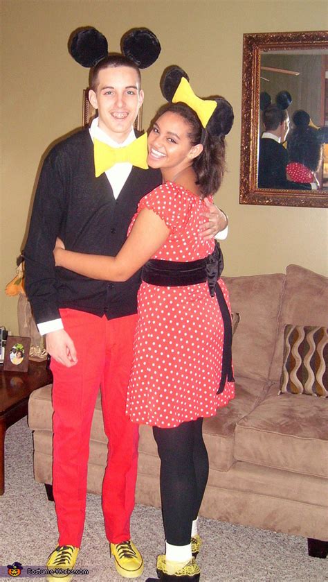 Mickey And Minnie Mouse Couples Costume