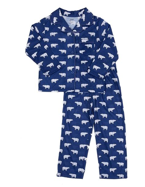 Leveret Kids Pajamas Flannel Pajamas Boys And Girls 2 Piece Christmas