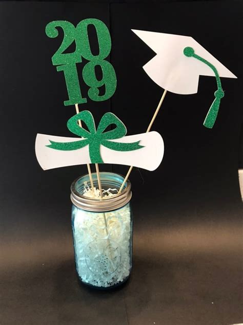 2023 Graduation Decorations Graduation Centerpiece Sticks Etsy